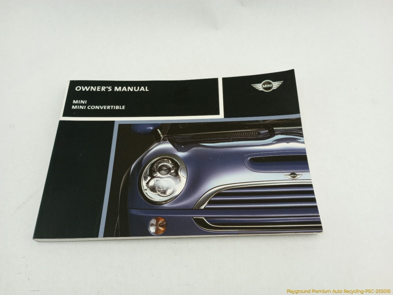 Mini Cooper Owner's Manual - 0
