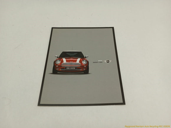 Mini Cooper Owner's Manual