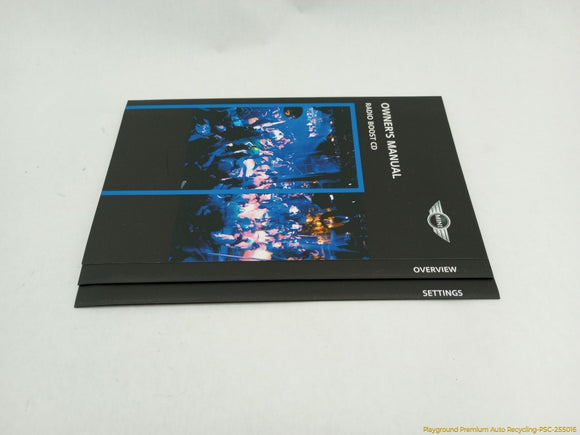 Mini Cooper Owner's Manual