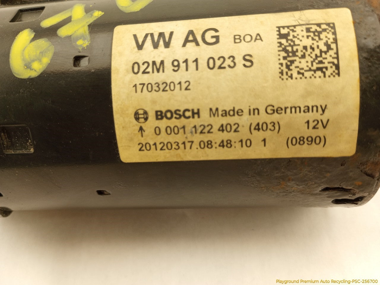 Volkswagen Beetle Starter Motor