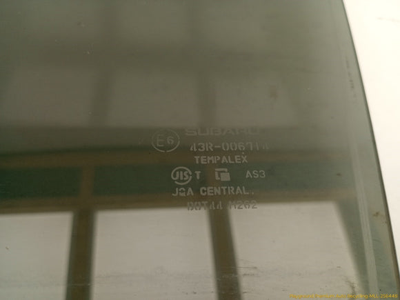 Subaru Forester Driver Left Rear Door Window Glass