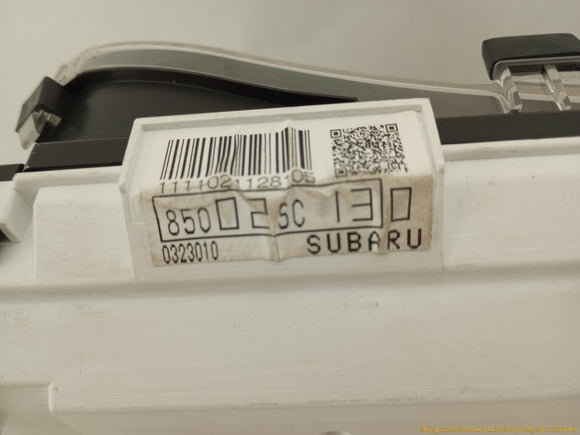 Subaru Forester Instrument Cluster Speedometer