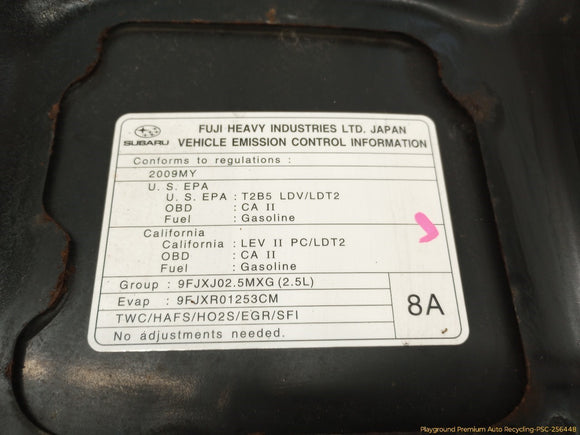 Subaru Forester Hood Bonnet Panel