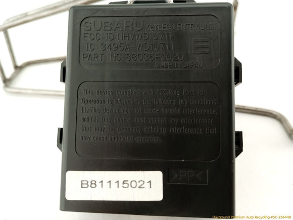 Subaru Forester Keyless Entry Control Module