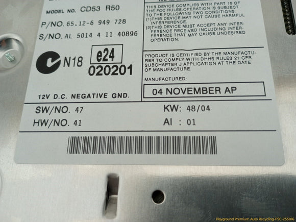 Mini Cooper Radio Audio CD Player