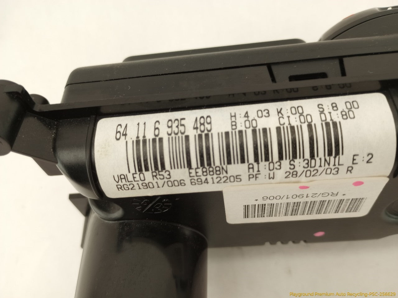 Mini Cooper S Climate Control Switch