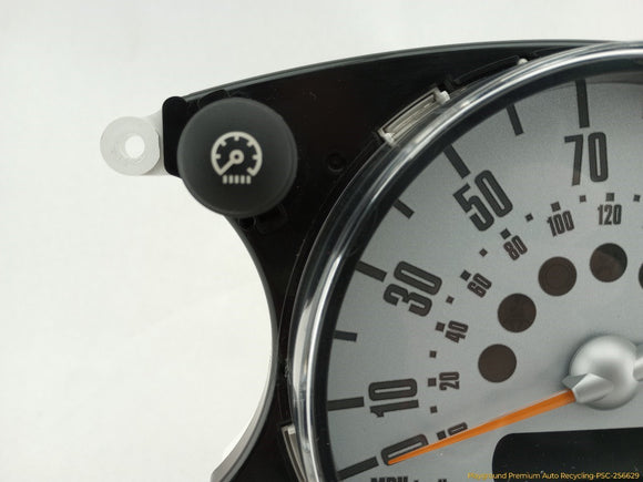 Mini Cooper S Instrument Cluster Speedometer