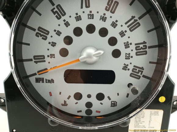 Mini Cooper S Instrument Cluster Speedometer
