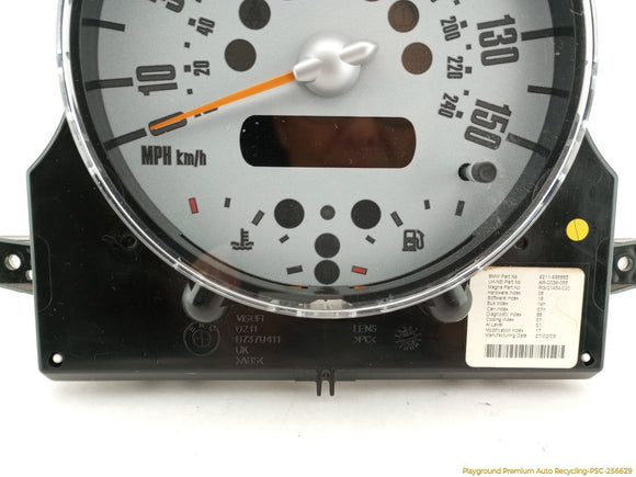 Mini Cooper S Instrument Cluster Speedometer