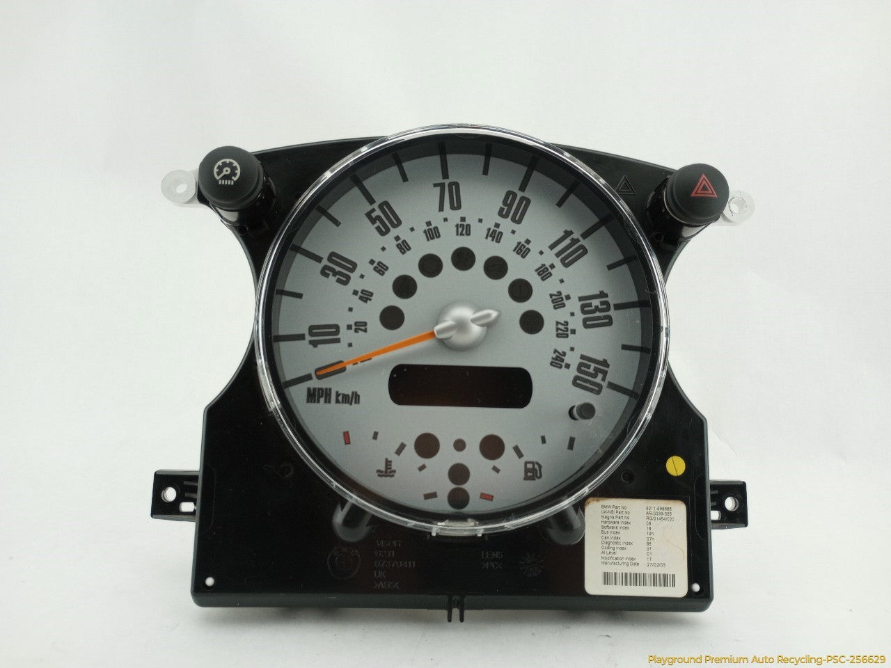 Mini Cooper S Instrument Cluster Speedometer