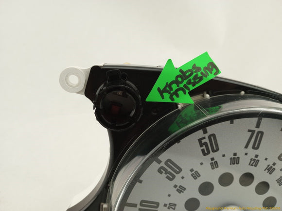 Mini Cooper Instrument Cluster Speedometer