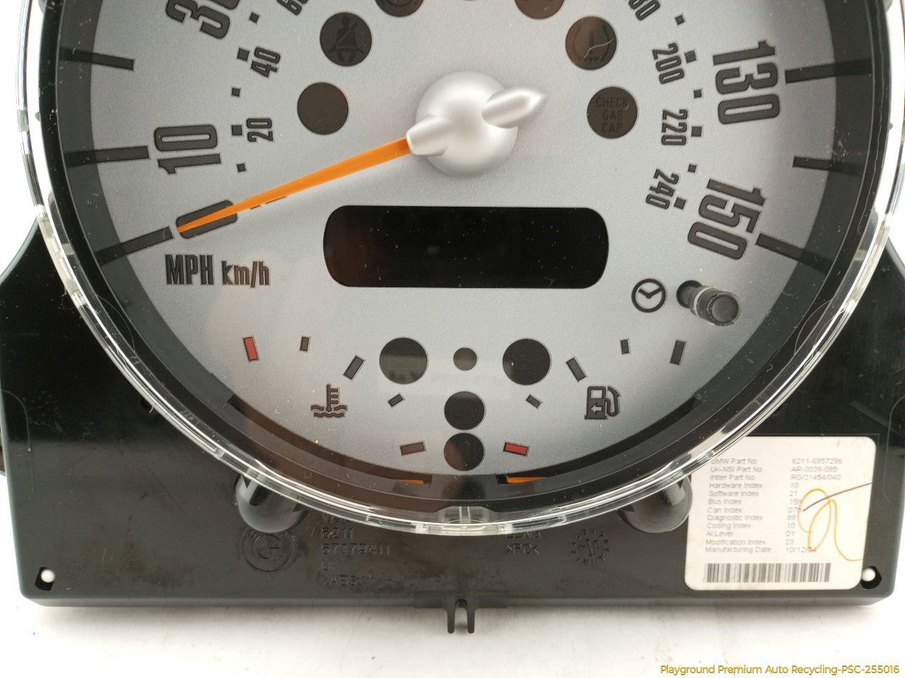 Mini Cooper Instrument Cluster Speedometer