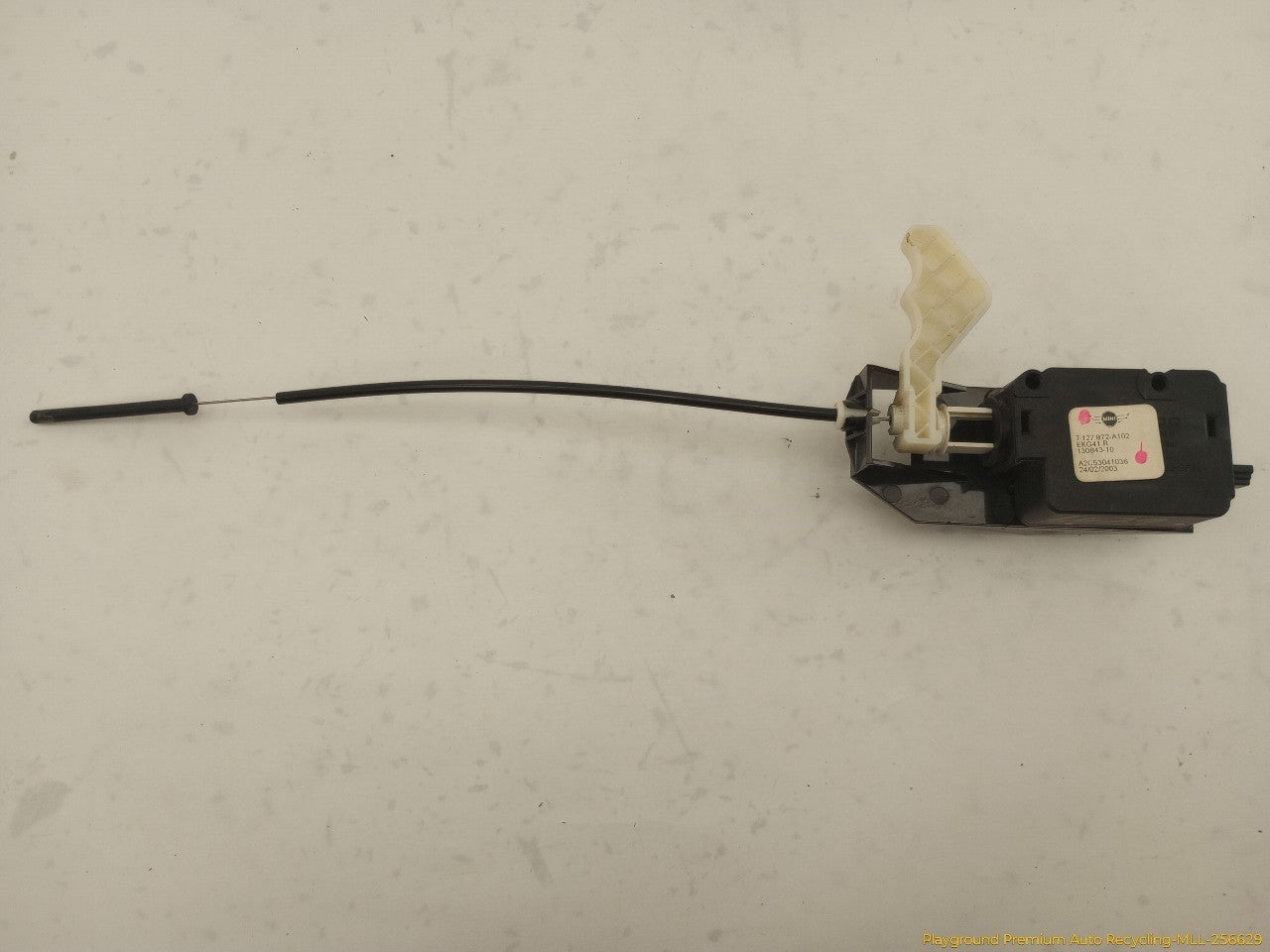 Mini Cooper S Fuel Filler Door Lock Actuator - 0