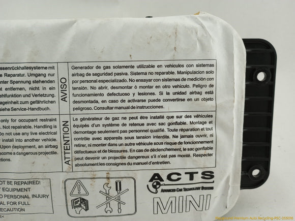 Mini Cooper Passenger Right Dashboard Airbag