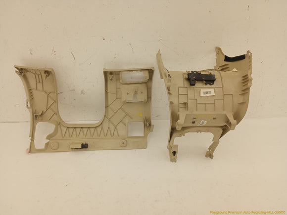 Volvo XC60 Pair Of Left Lower Dash & Center Console Trim