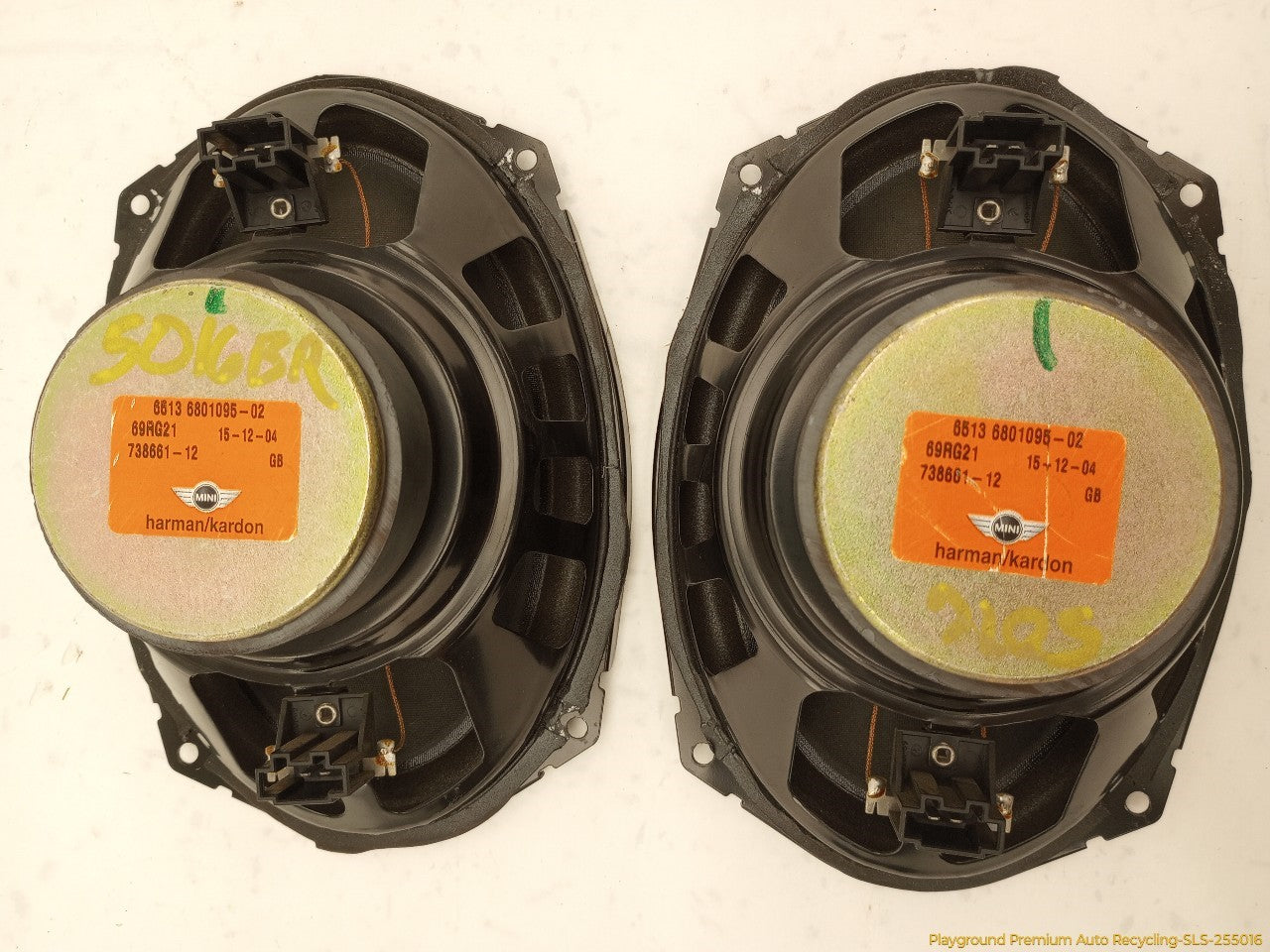 Mini Cooper Set of 6 Audio Speakers