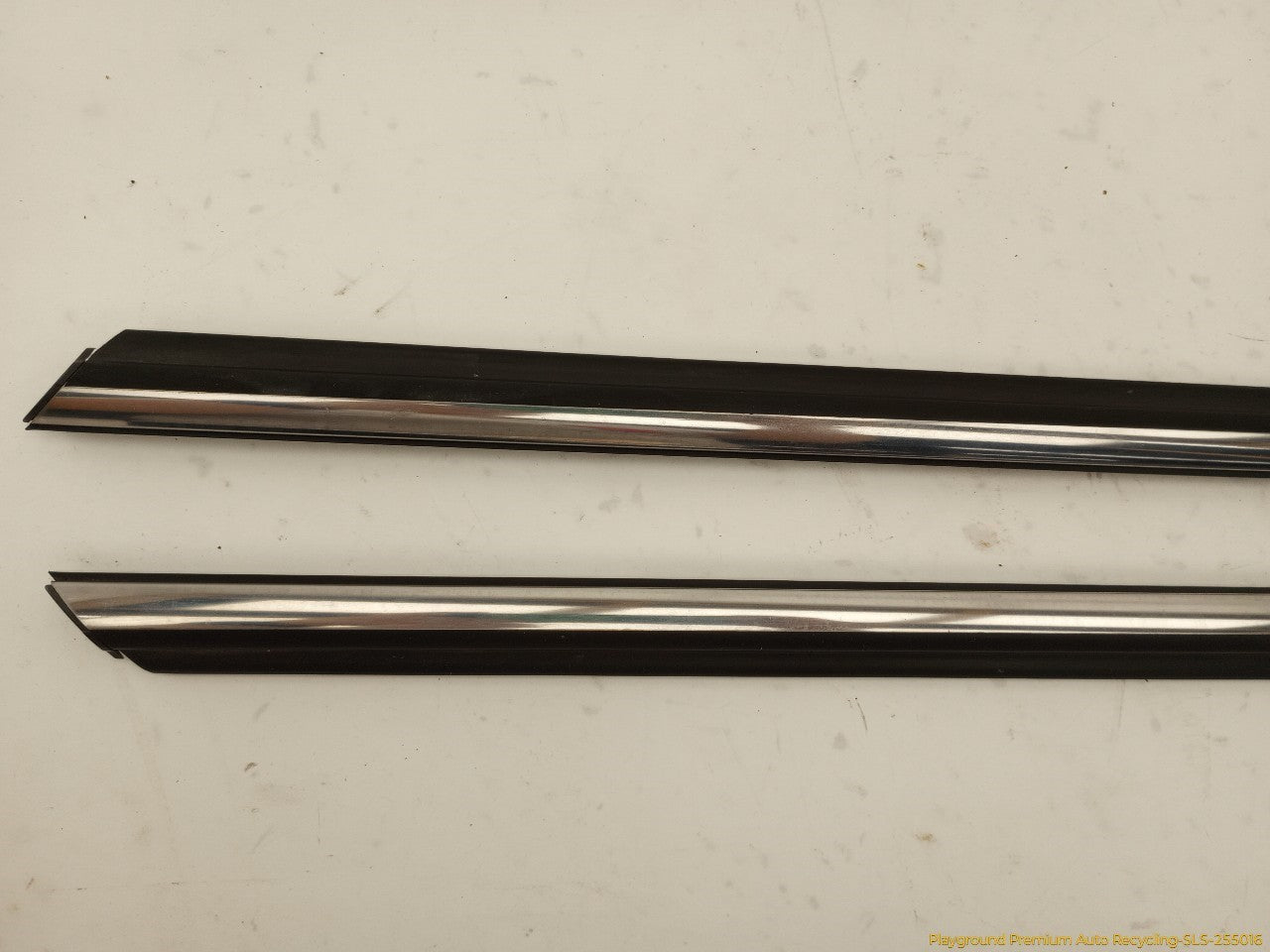 Mini Cooper Pair Of Front Window Belt Strip Moldings - 0