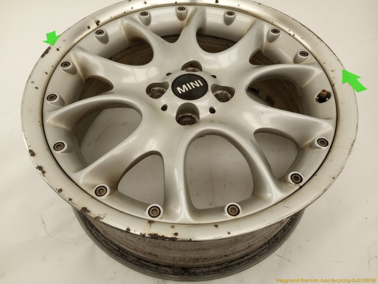 Mini Cooper Set Of 4 Alloy Wheels 10 Curved Spoke
