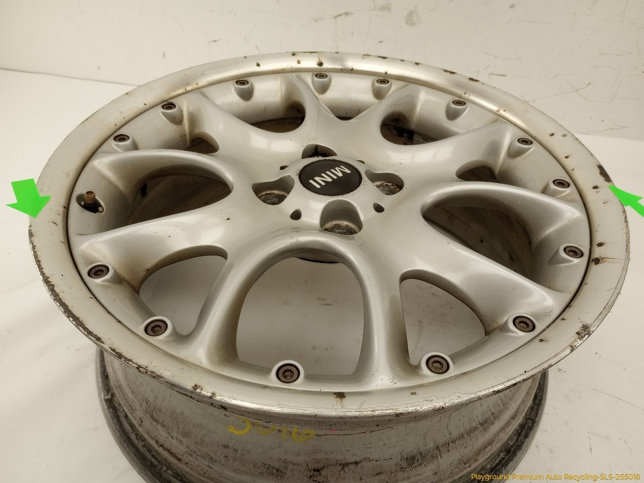 Mini Cooper Set Of 4 Alloy Wheels 10 Curved Spoke