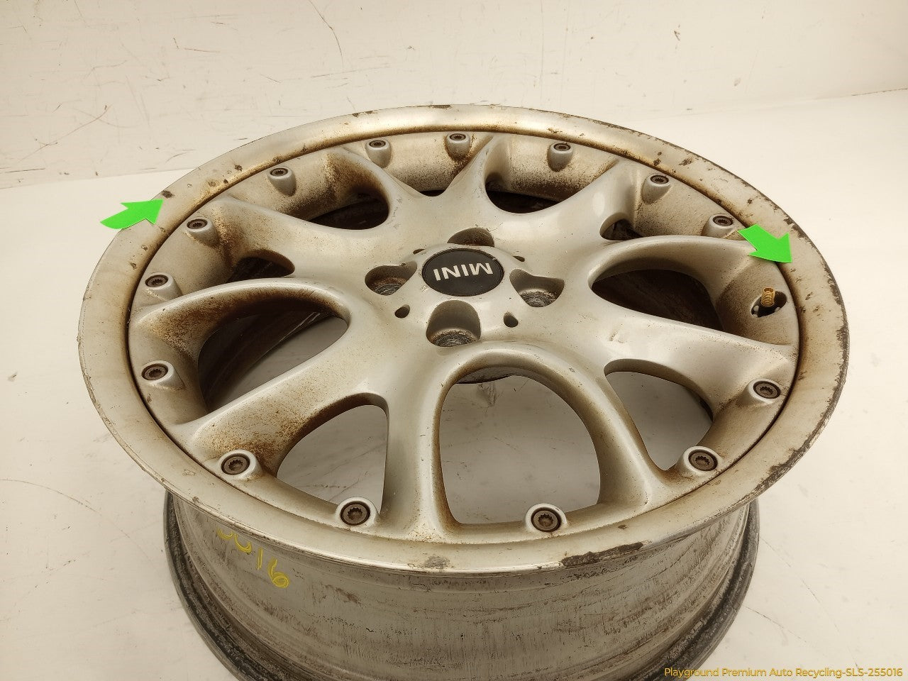 Mini Cooper Set Of 4 Alloy Wheels 10 Curved Spoke