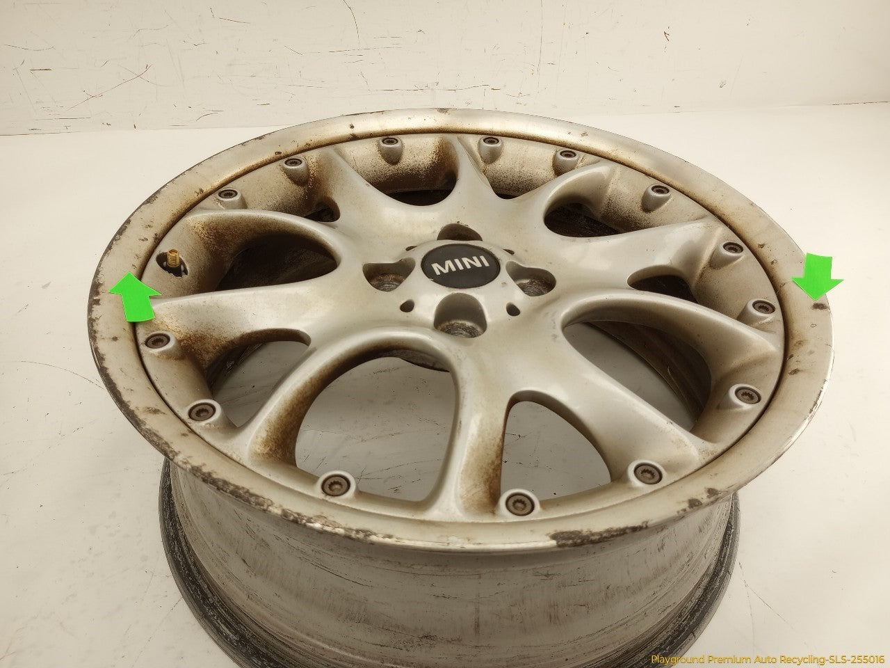 Mini Cooper Set Of 4 Alloy Wheels 10 Curved Spoke