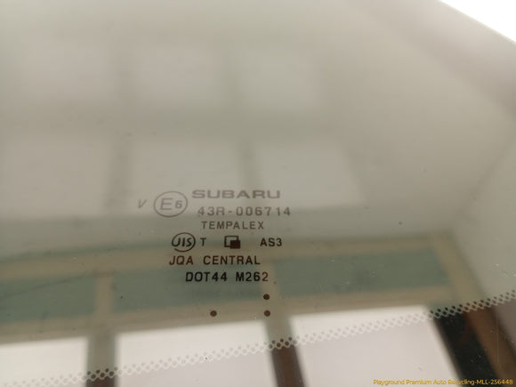 Subaru Forester Driver Left Rear Quarter Window Glass