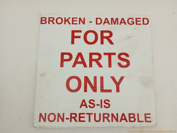 Mini Cooper **AS IS** Air Cleaner Box Housing & Tube