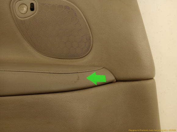 Volvo C70 Driver Left Rear Quarter Trim