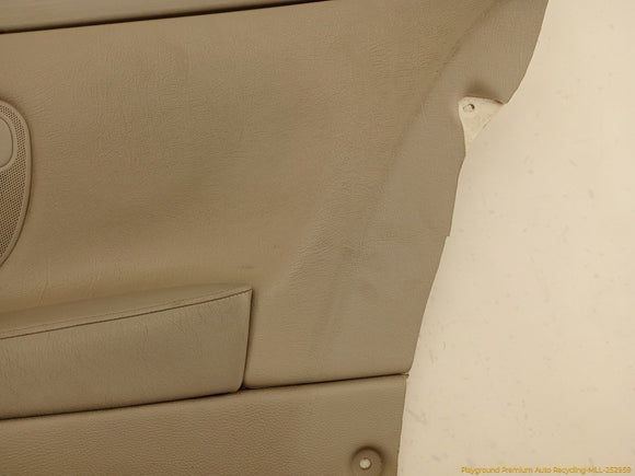 Volvo C70 Passenger Right Rear Quarter Trim