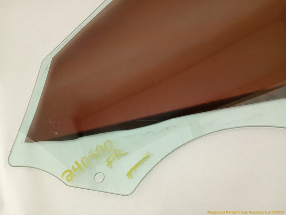 BMW 328i Passenger Right Front Door Window Glass