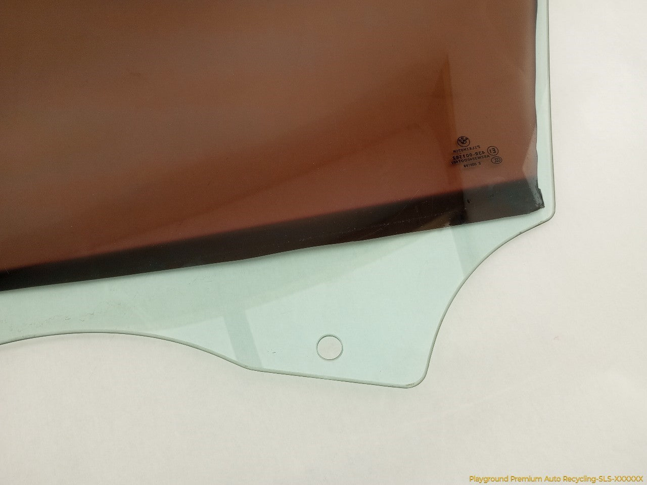 BMW 328i Passenger Right Front Door Window Glass