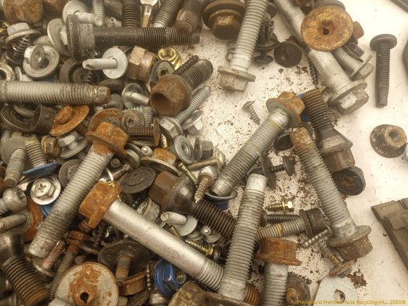 Mini Cooper Dismantling Hardware Fasteners Bolts & Nuts