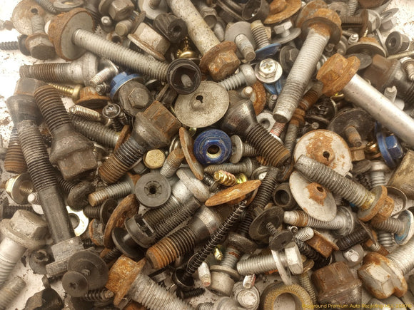 Mini Cooper Dismantling Hardware Fasteners Bolts & Nuts