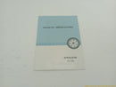 Volvo C70 Owner's Manual-6
