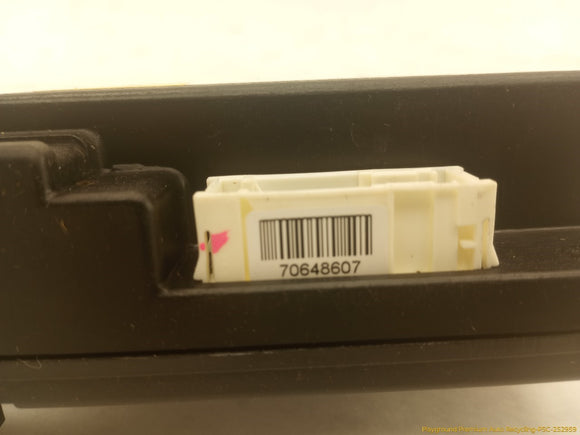 Volvo C70 Airbag Control Module