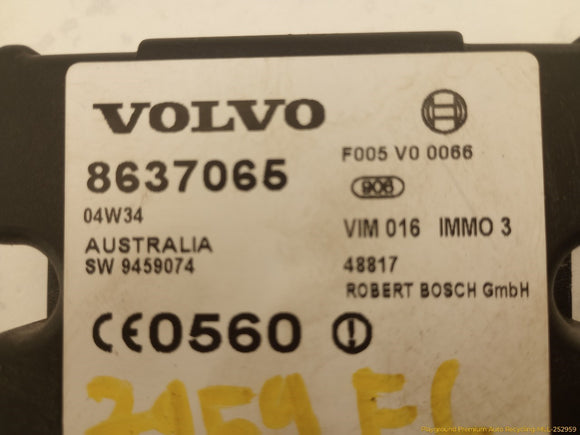 Volvo C70 Keyless Entry Control Module
