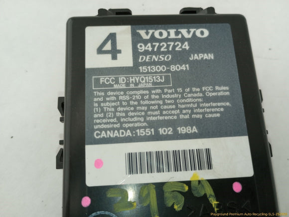 Volvo C70 Keyless Entry Alarm Receiver Control Module