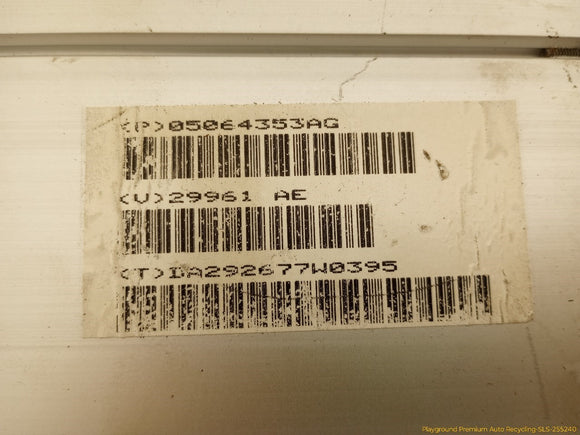 Dodge Charger Radio Audio Amplifier