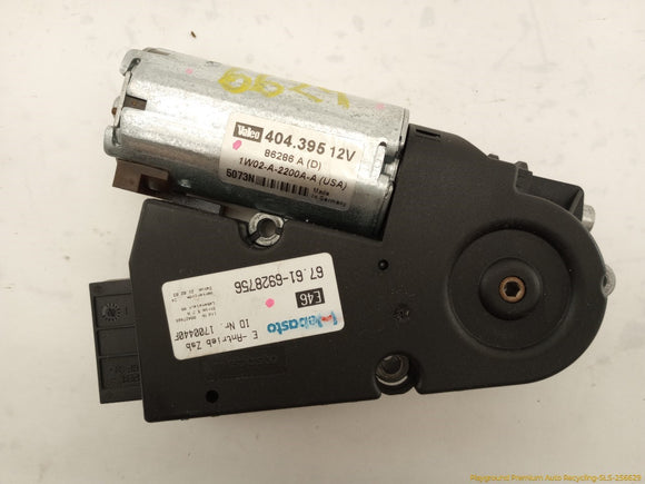 Mini Cooper S Sun Roof Motor