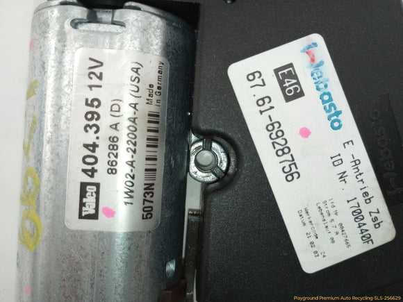 Mini Cooper S Sun Roof Motor