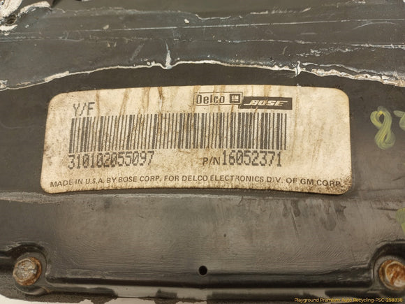 Chevrolet Corvette C4 Passenger Right Front Door Speaker