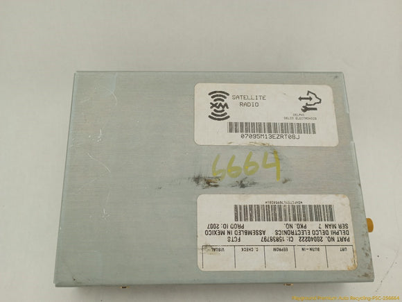 Pontiac Solstice Satellite Radio Control Module