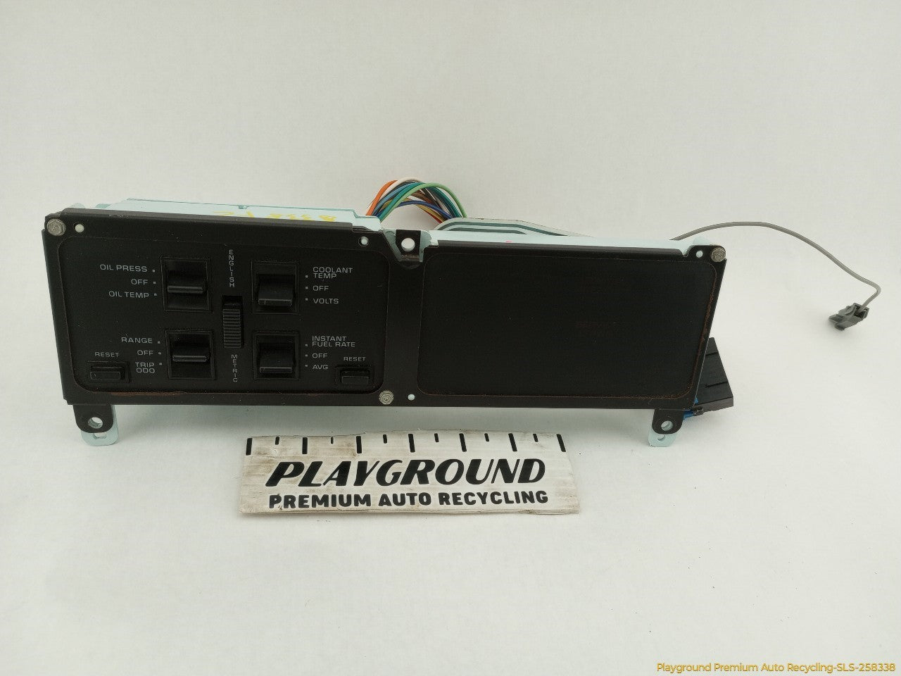 Chevrolet Corvette C4 Information Screen Center Switch