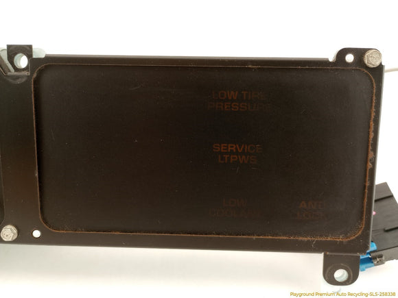 Chevrolet Corvette C4 Information Screen Center Switch