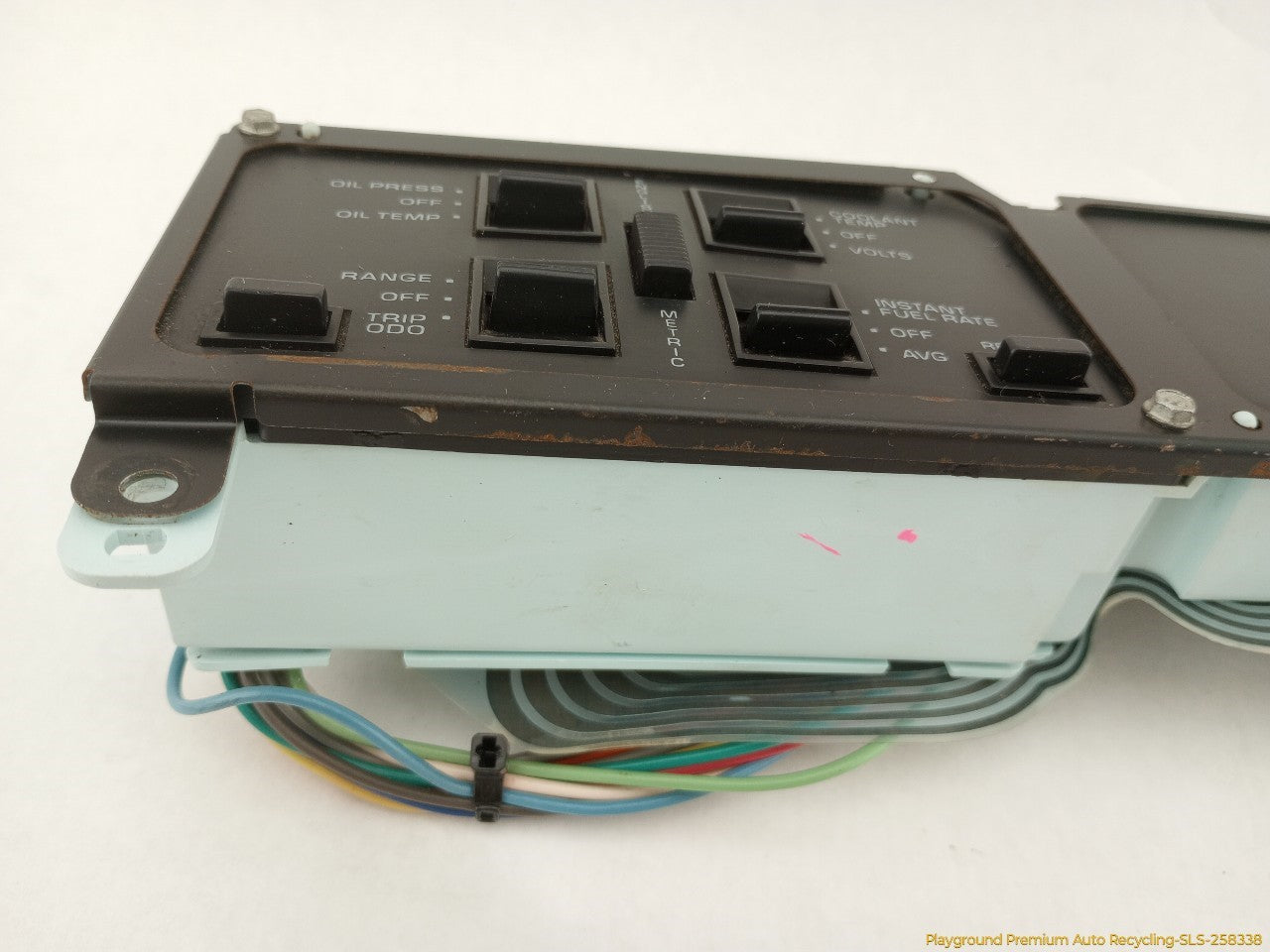 Chevrolet Corvette C4 Information Screen Center Switch