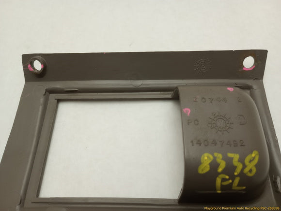 Chevrolet Corvette C4 Hood Release Handle Bezel Trim