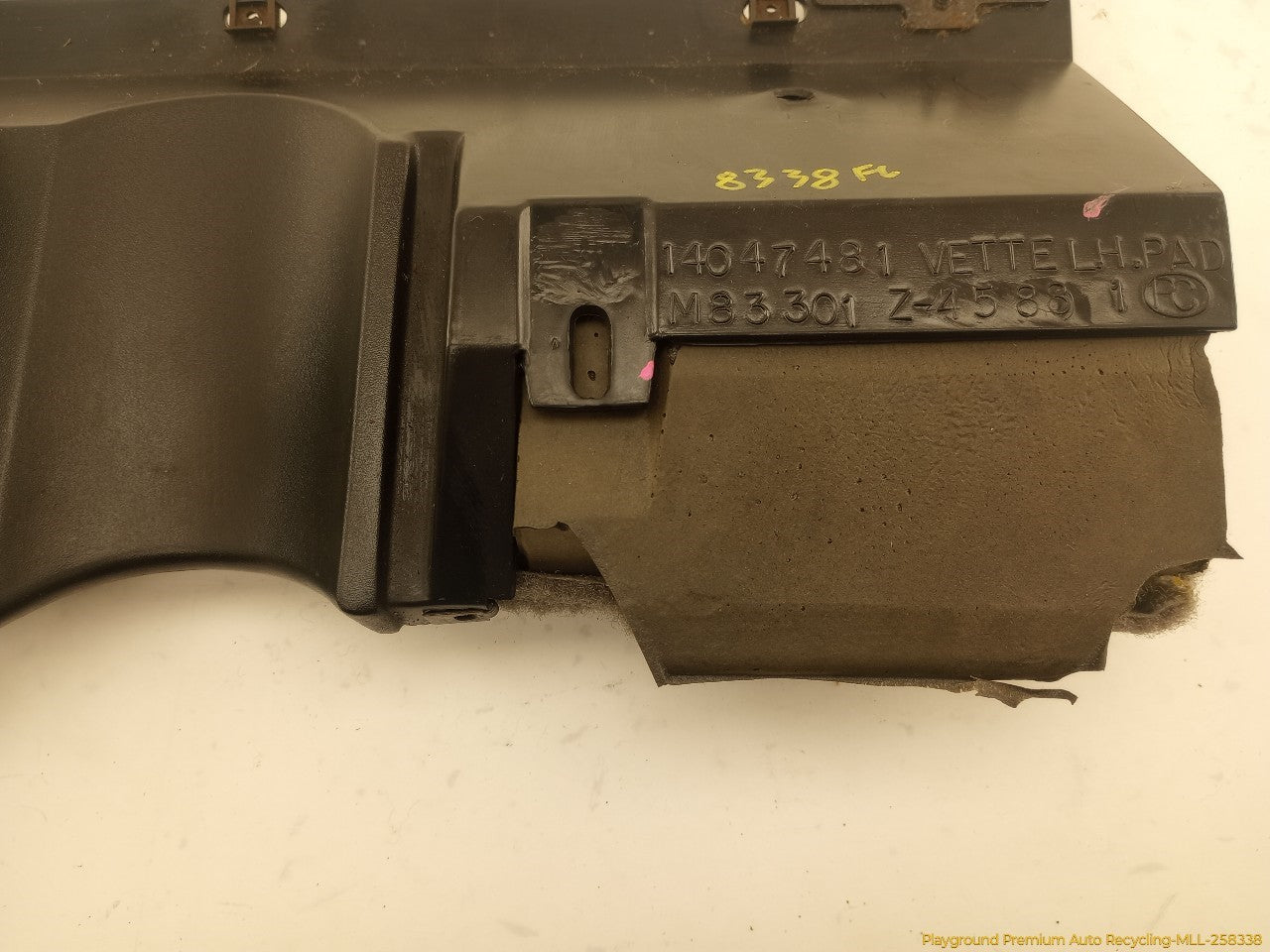 Chevrolet Corvette C4 Driver Left Dash Knee Bolster Trim