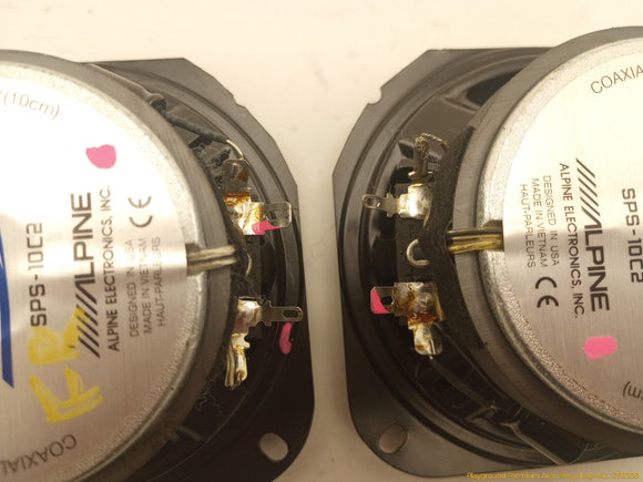 Chevrolet Corvette C4 Set Of 5 Audio Speakers