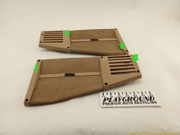 Chevrolet Corvette C4 Pair Of Rear Speaker Cover