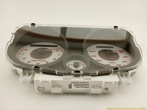 Pontiac Solstice Instrument Cluster Speedometer